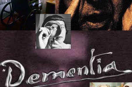 collage - famous people with dementia