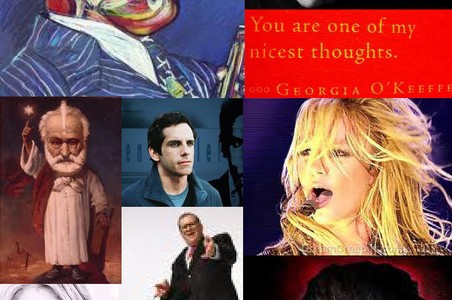 collage - famous people with mood challenges