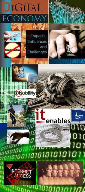 Be Informed_Accessible to All_photo montage of digital opportunities available for and by people with disabilities_Part 1 of 4