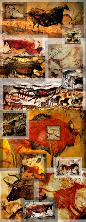 Be Informed_Becoming Understood_photo montage of Lascaux Cave paintings_Part 1 of 3