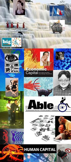 Be Informed_Building Social Capital_photo montage of social capital images, books, and networks_Part 7 of