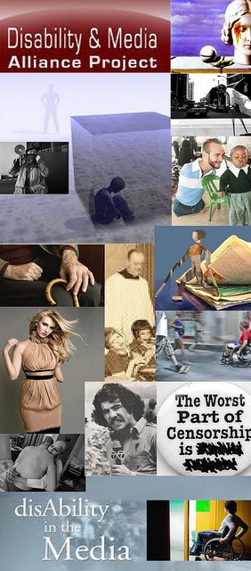 Be Involved_Video History Trainings_photo montage of people with disabilities participating in media activities.